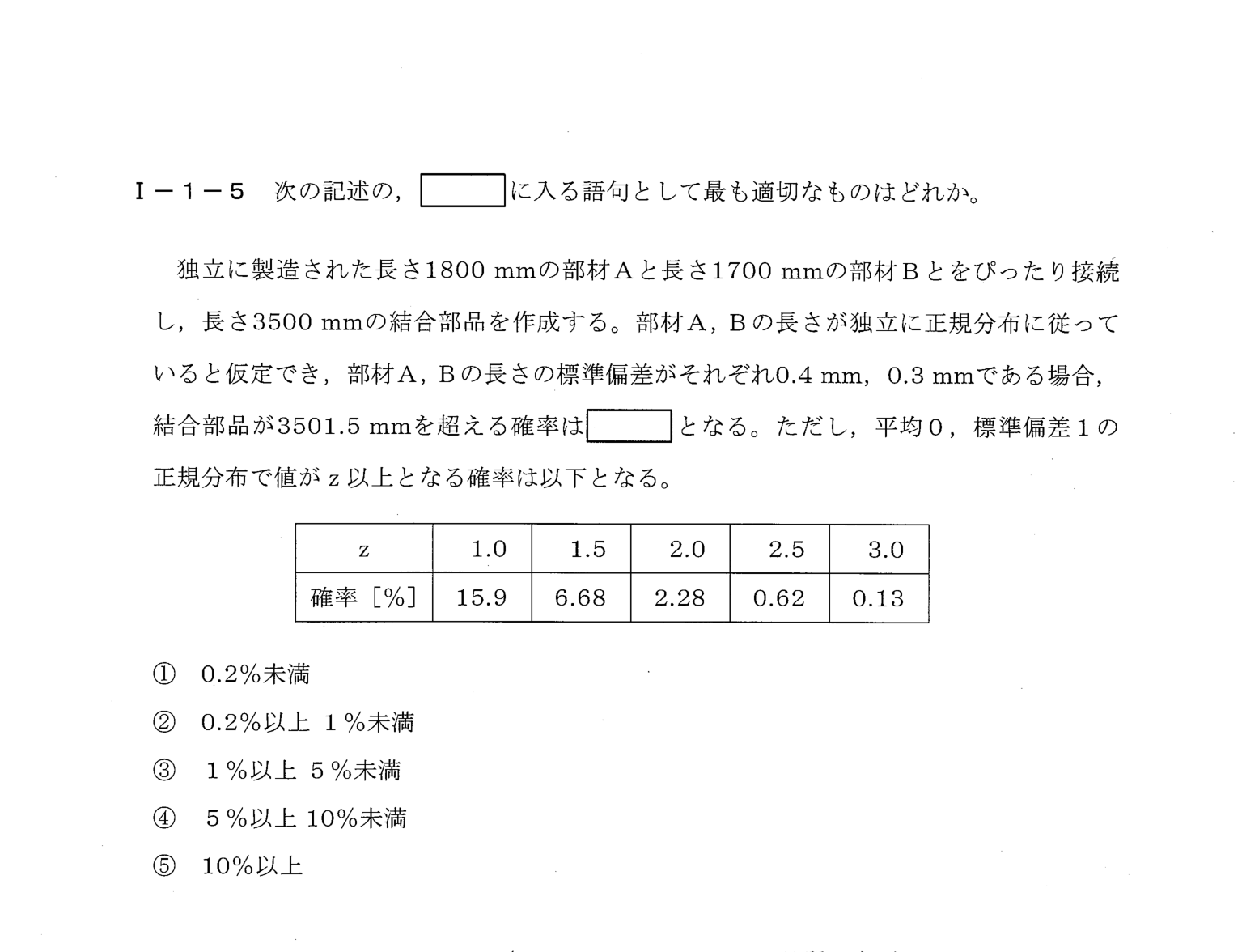 I-1-5 問題画像