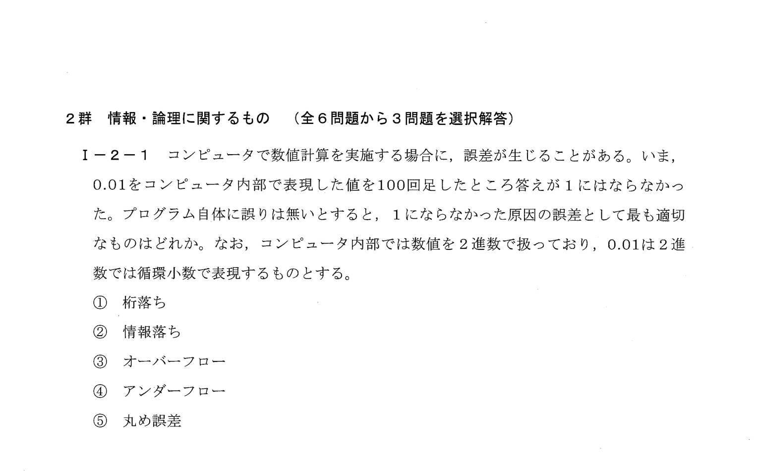 I-2-1 問題画像