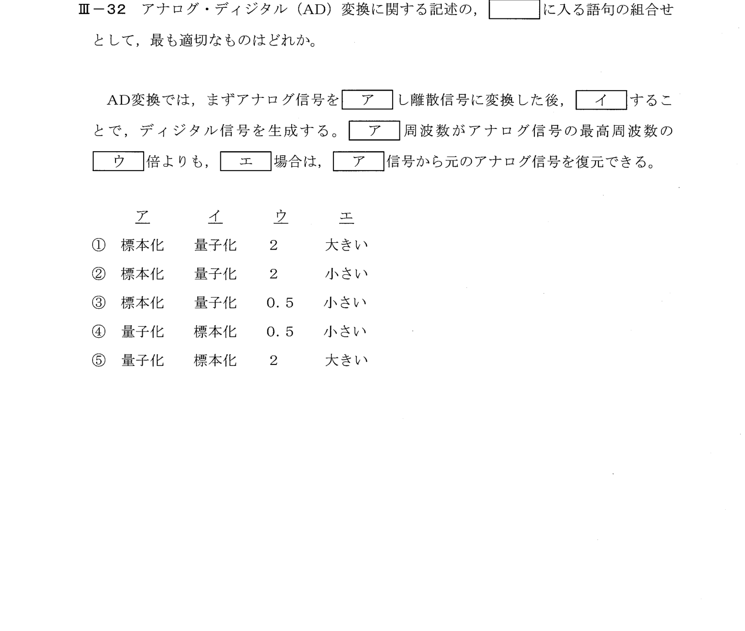 III-32 問題画像